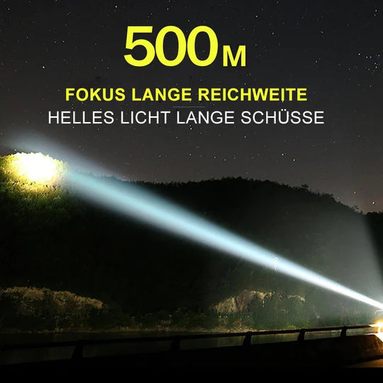 ZoomFlashlight™ - Bester Draußen-Begleiter unter extremen Bedingungen