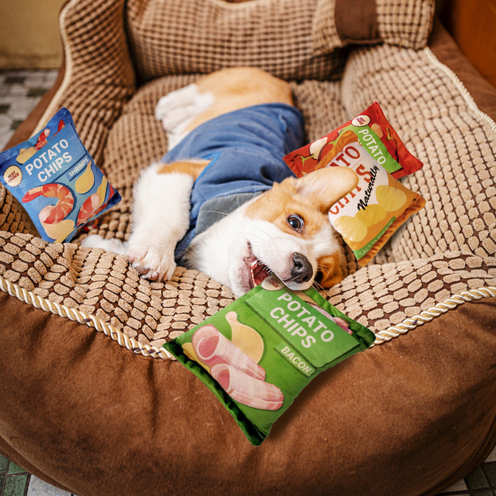 BarkChips™ | Hundespielzeug mit Kartoffelchips (1 + 1 Gratis)